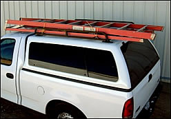 Short Bed Canopy Truck Rack Carrying Large Ladder