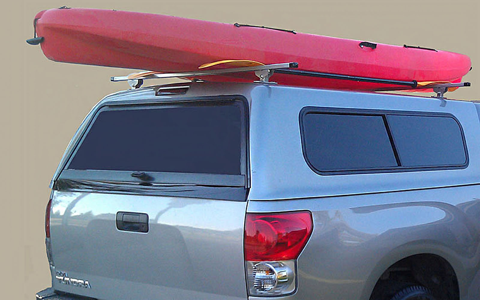  Cross-Topper Rack with Kayak and Oars