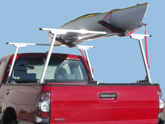 The Paddler's Truck Rack is a Kayak Rack with an aluminum crossbar