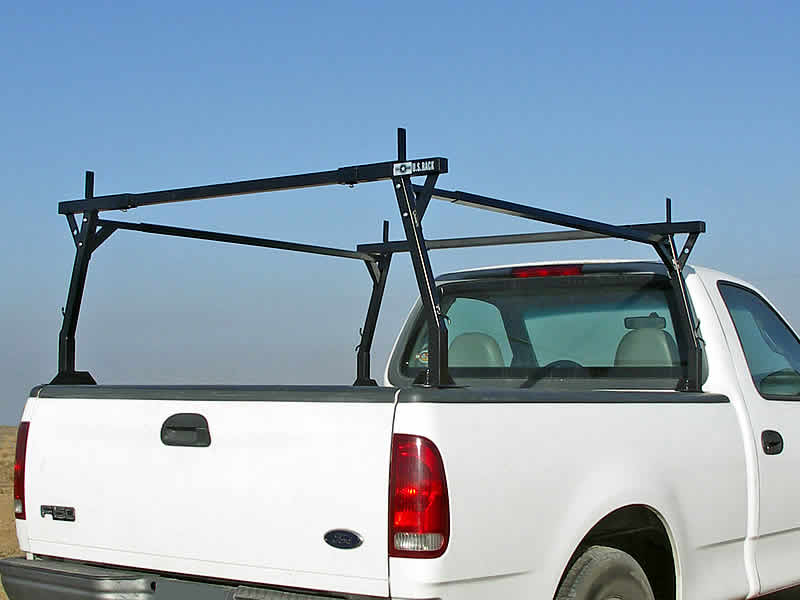  This Stake Pocket Truck Rack is ready to load
