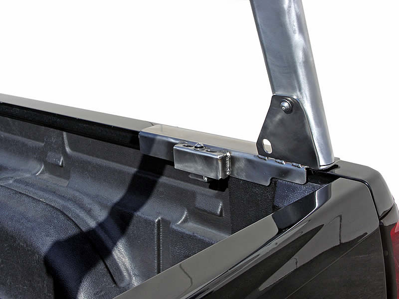 Sturdy Clamping System for trucks with conventional fleetside bedrails