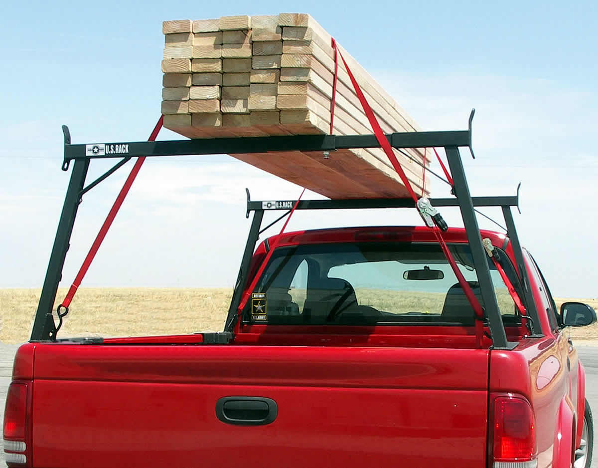 Rail Rack Carrying Lumber
