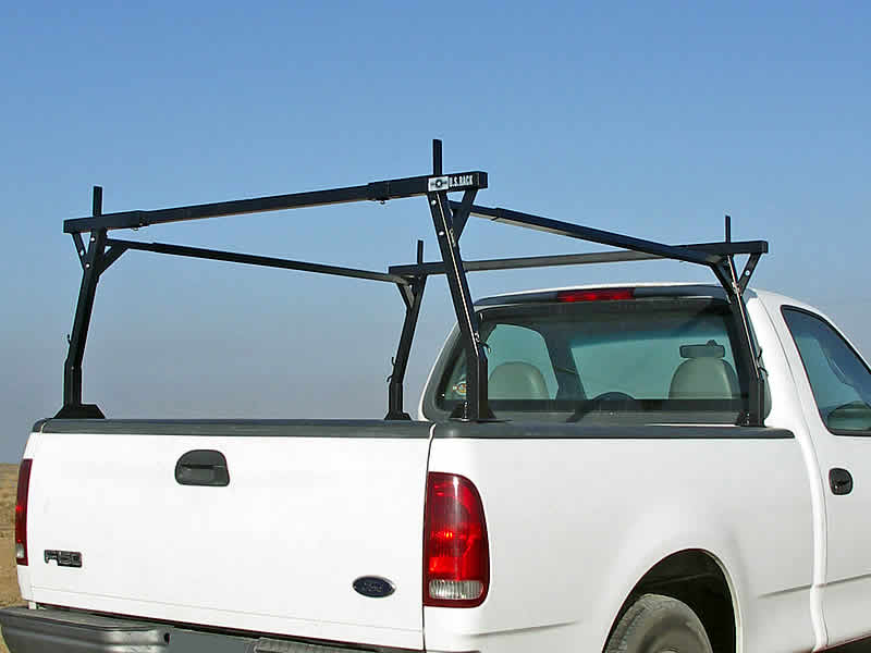 This Stake Pocket Truck Rack is ready to load