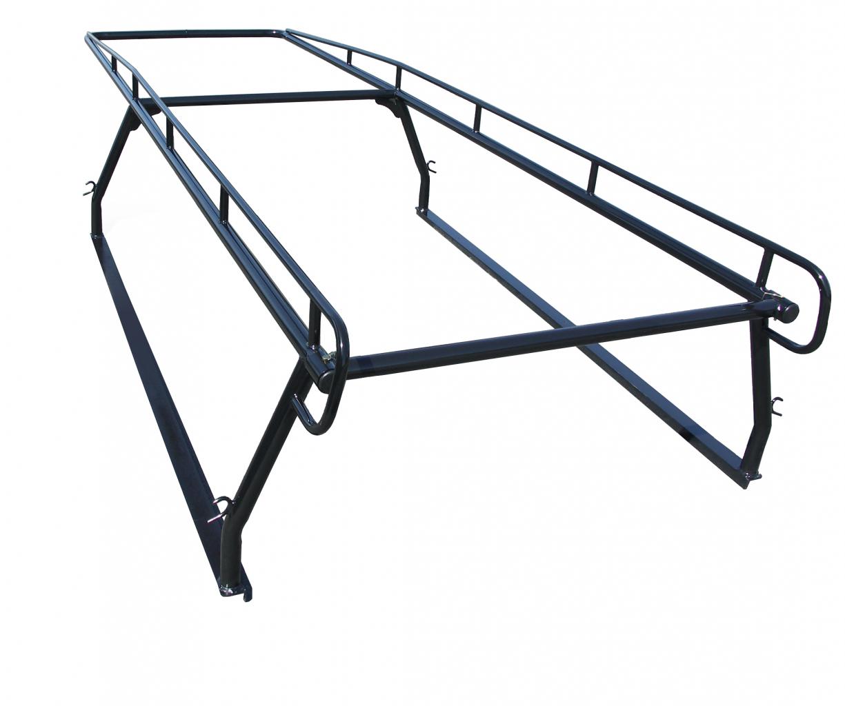 Multiple tie down anchors, and full length rail.