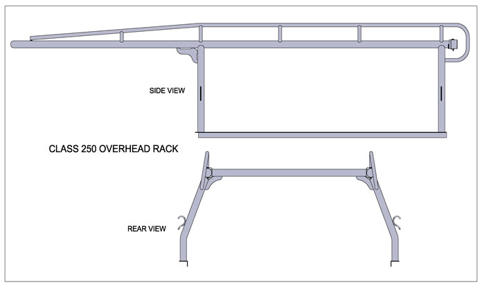 All welded tubular construction.